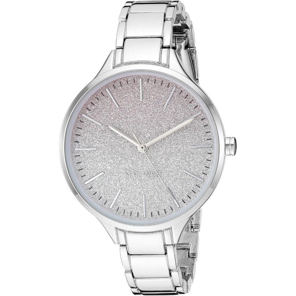 Women's Silver Bracelet Watch Metal 1.5 inch Dial 7 Inch Link Bracelet